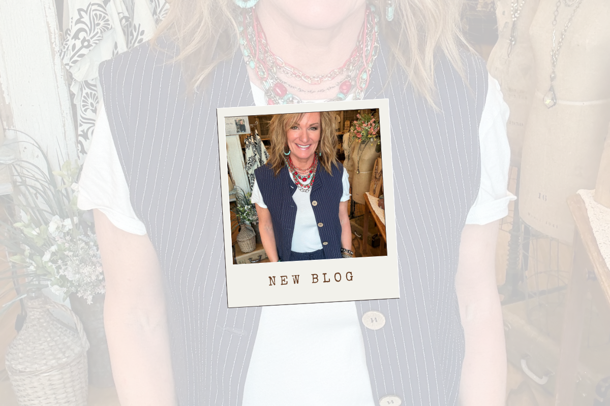 5 Ways to Mix Classic and Modern Styles with Boutique Clothing and Handmade Jewelry - Blog Title post with image of Lu in polaroid