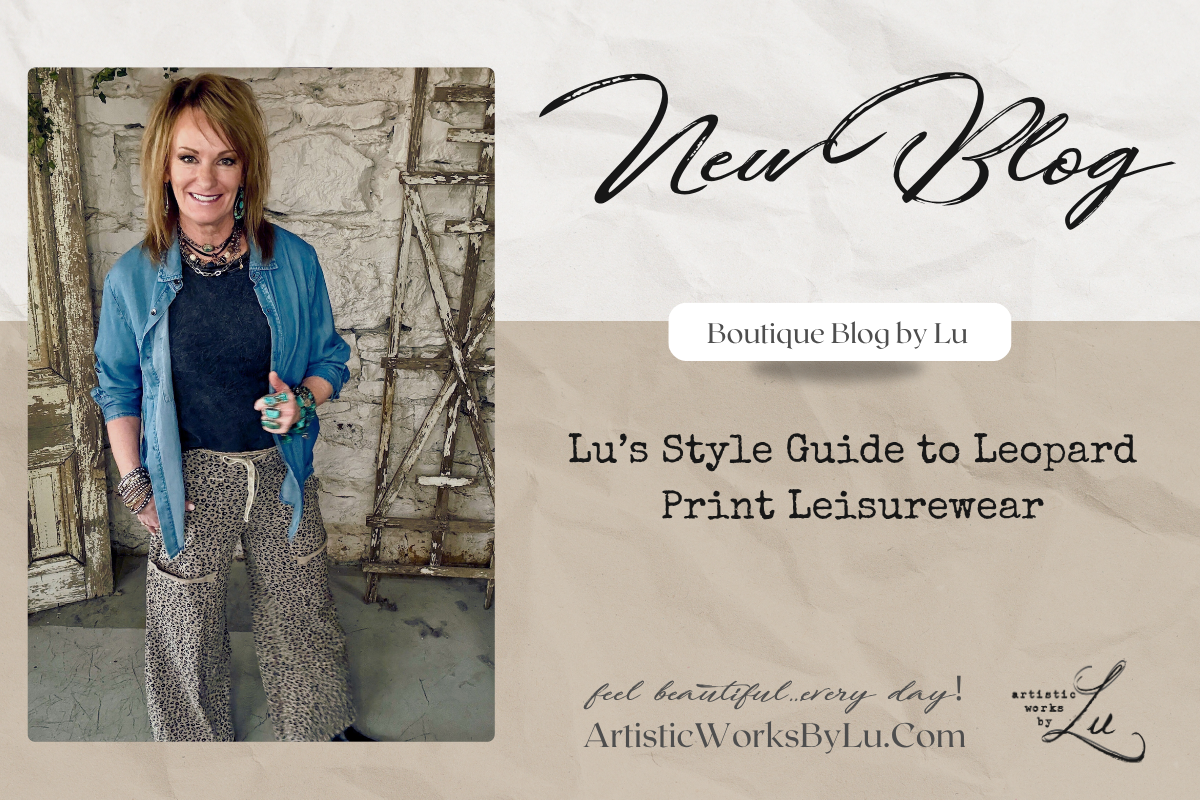 Lu's Style Guide to Leopard Print Leisurewear