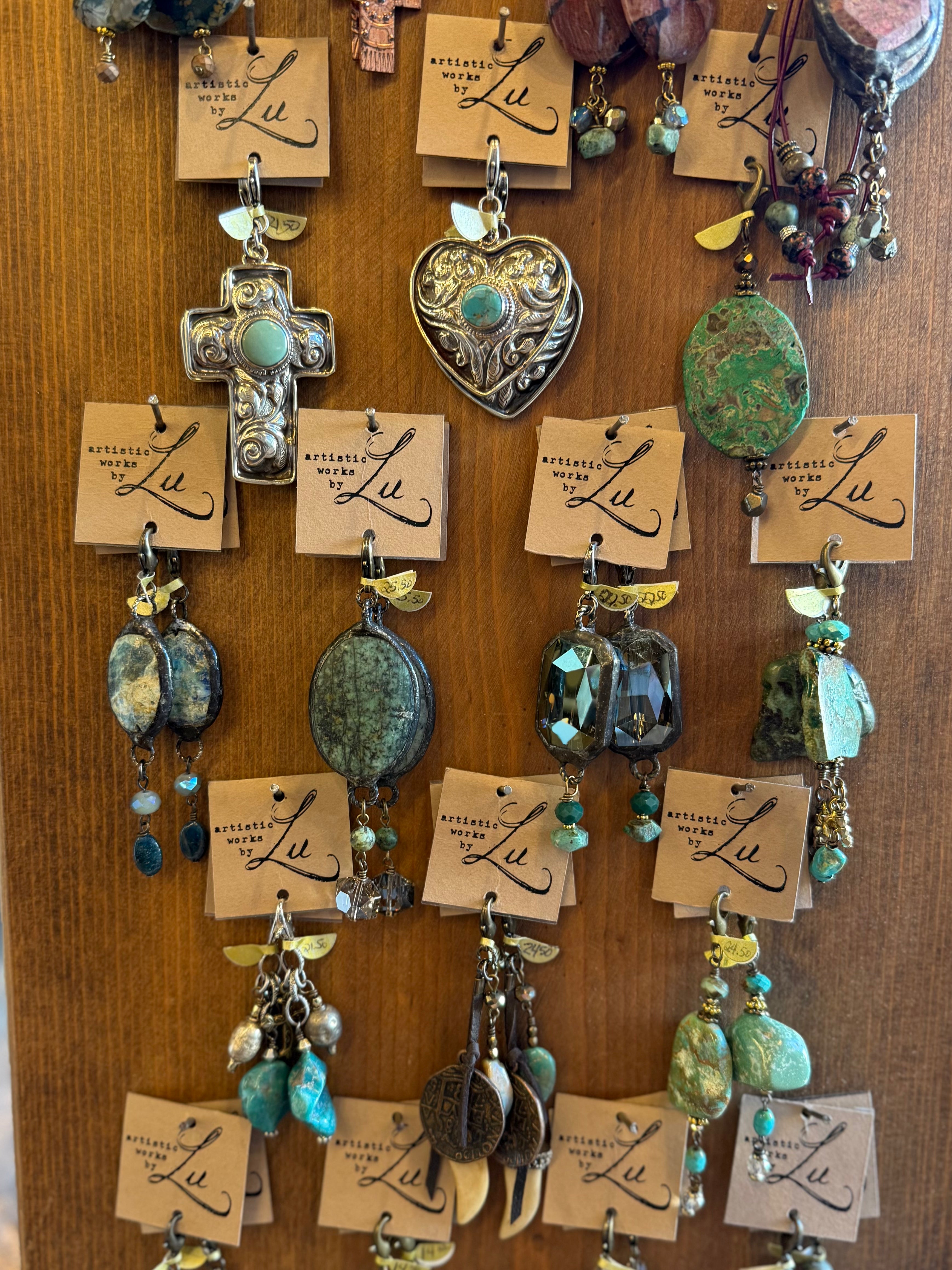 Natural gemstone Pendants