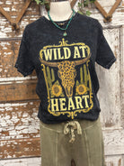 Graphic tee with handmade jewelry and boutique clothing in boutiques near me