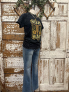 Graphic tee with handmade jewelry and boutique clothing in boutiques near me