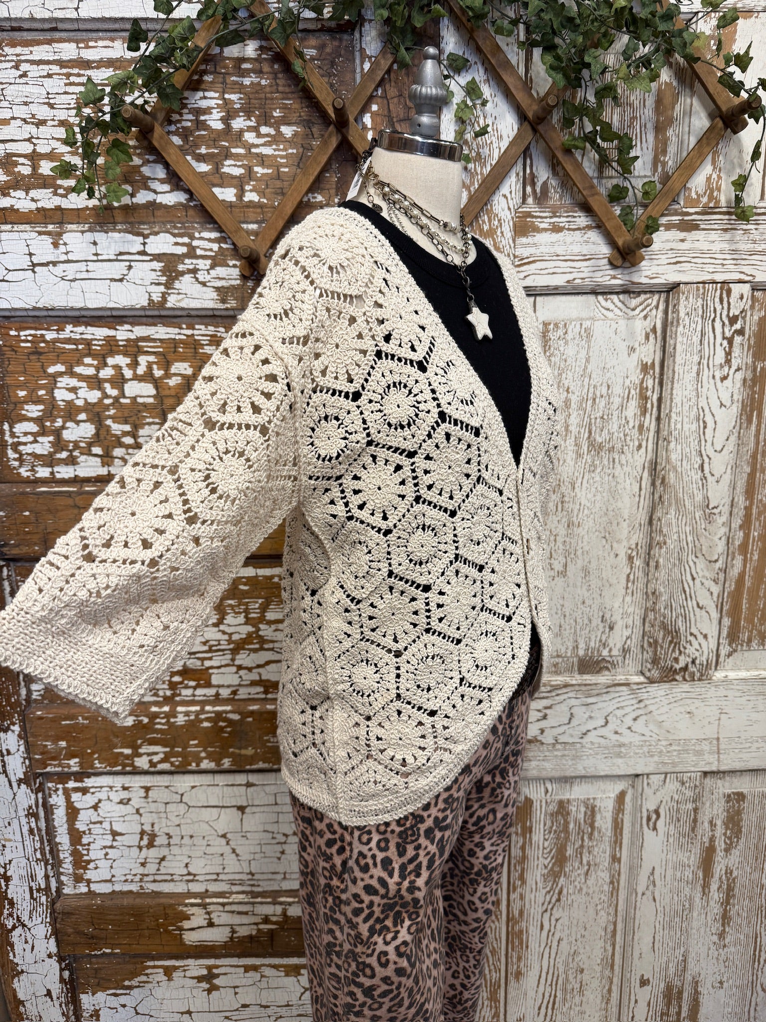 Crochet Cardigan: XS- XXL – Artistic Works By Lu