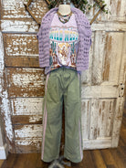 Sage & Lavender Track Pants
