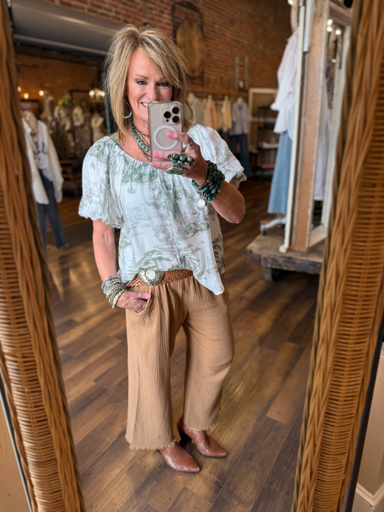 elastic waist women's pants