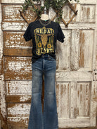 Graphic tee with handmade jewelry and boutique clothing in boutiques near me