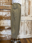 Olive barrel women's pants