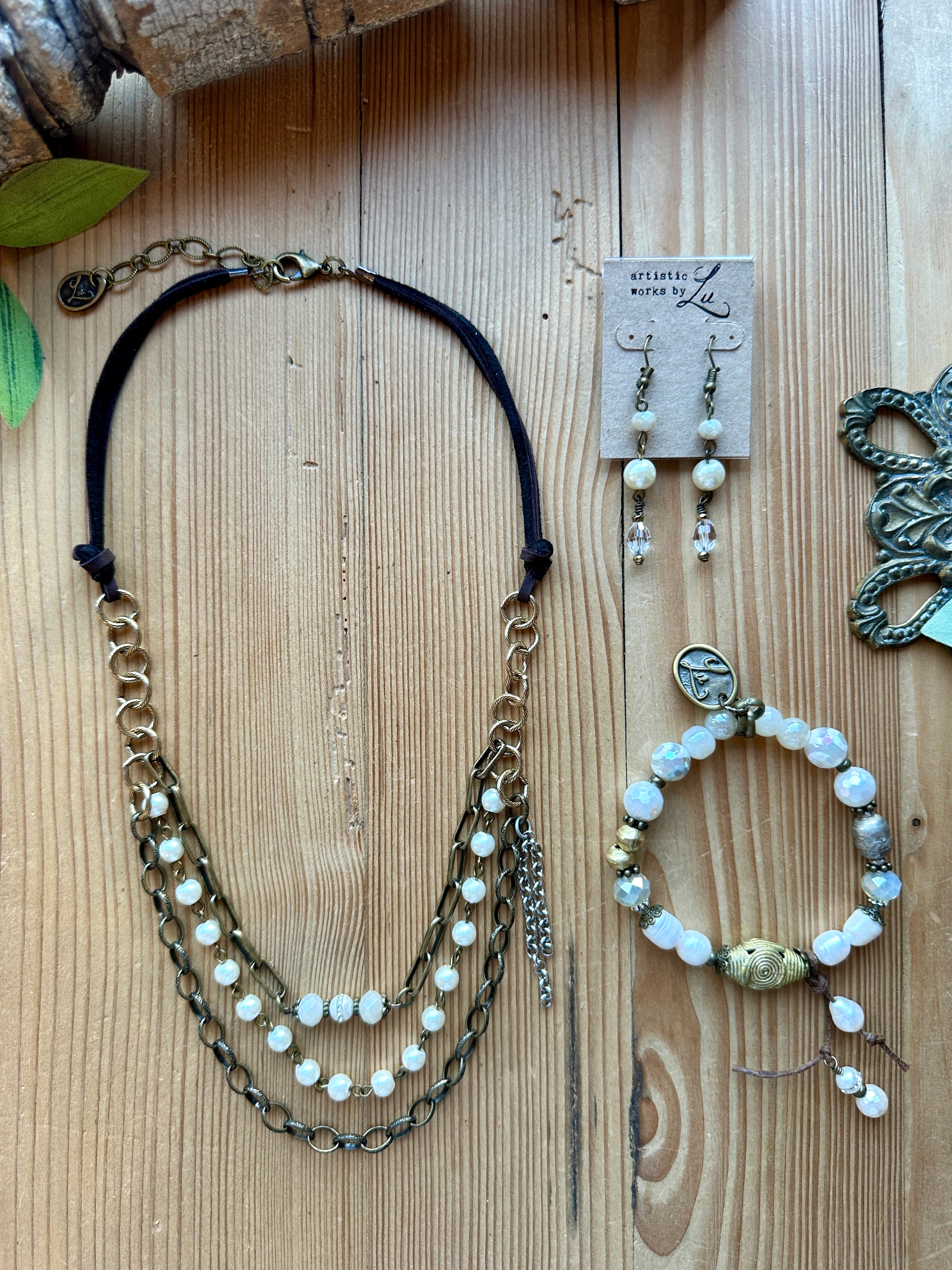 ピアス LAZY DAWN antique piece earring whitespace-