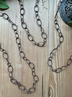 Spiced Copper Twisted Chain Necklace