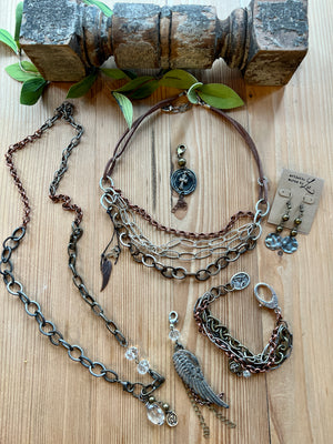 Cross Metal Medallion Pendant
