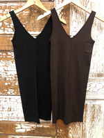 Fitted Layering Tank Dresses